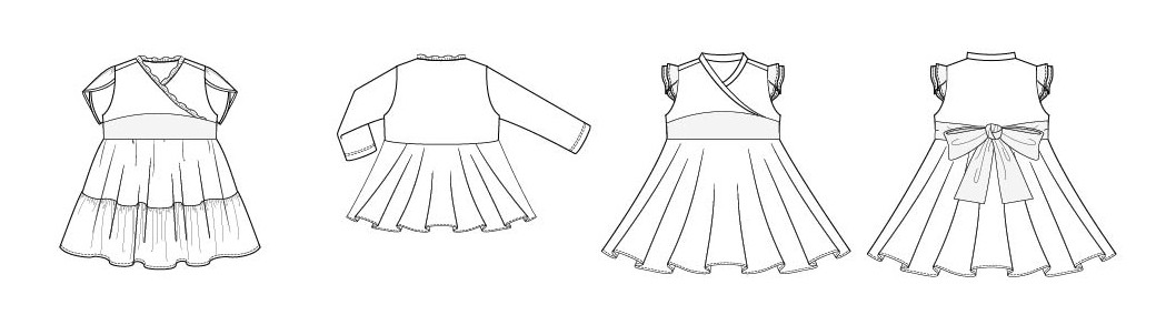Sakura Digital Sewing Pattern | Boo and Lu Patterns